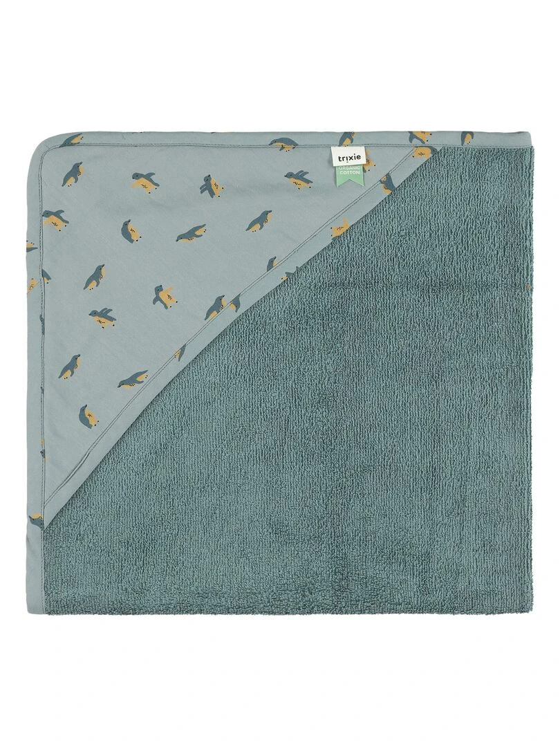 Cape de bain PEPPY PENGUINS bleu Bleu