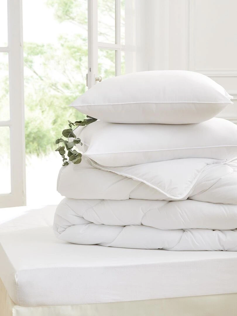 Couette avec traitement rafraichissant Blanc