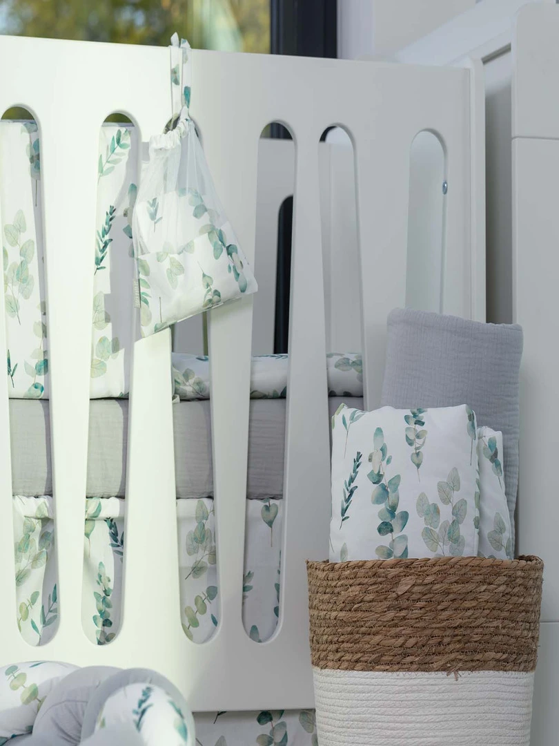 Lingettes Bébé Lavables 8 Pièces  Eucalyptus   N/A