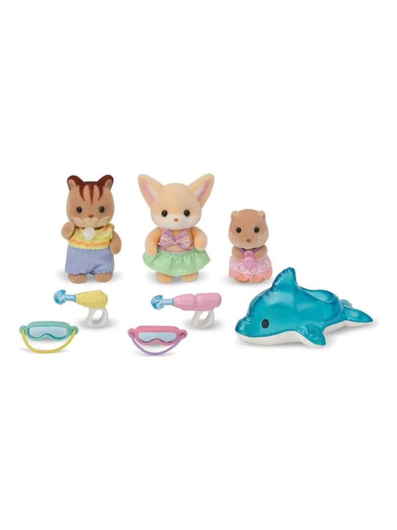 'Sylvanian Families' Le trio des bebes a la piscine   5749   N/A