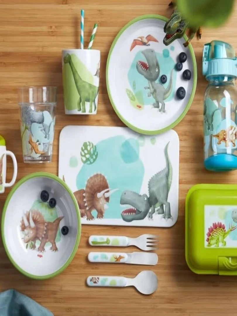 Lot de 3 couverts Dinos N/A
