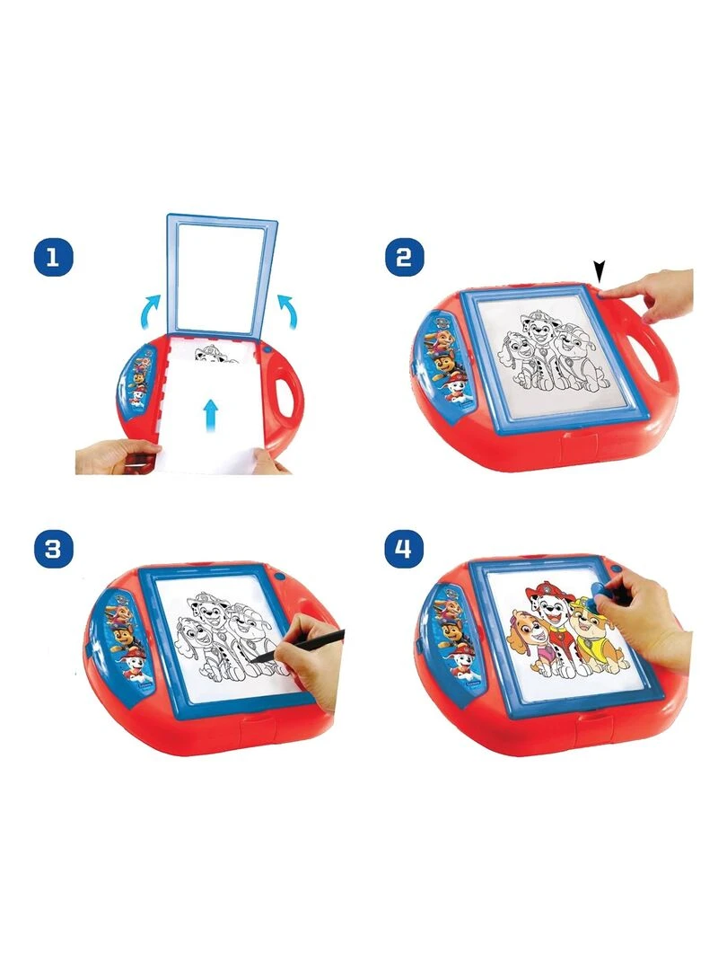 Projecteur À Dessin Pat’ Patrouille Avec Modèles Et Tampons   N/A