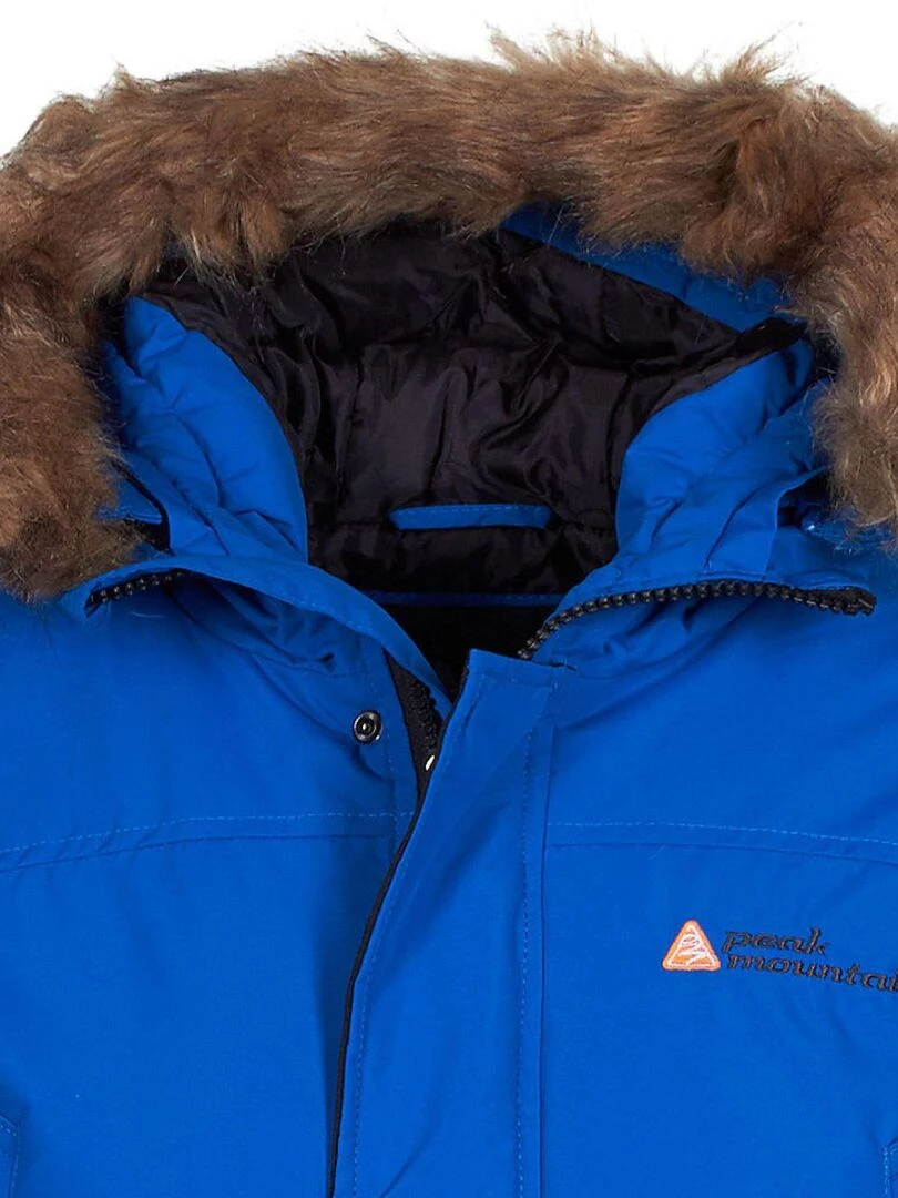 Parka de ski homme CAPEAK   PEAK MOUNTAIN   Bleu