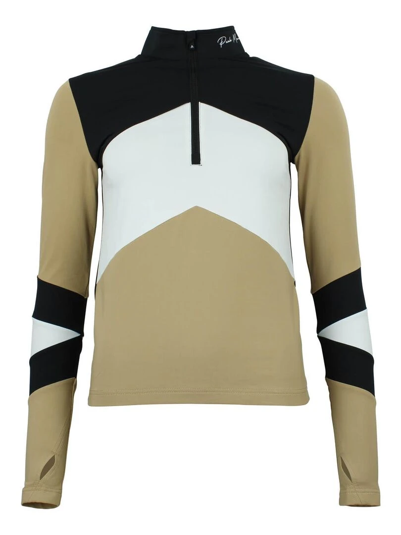 Top technique femme ATHOS   PEAK MOUNTAIN   Doré/or