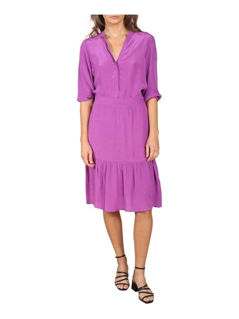 CHATTAWAK   Blouse droite   Violet
