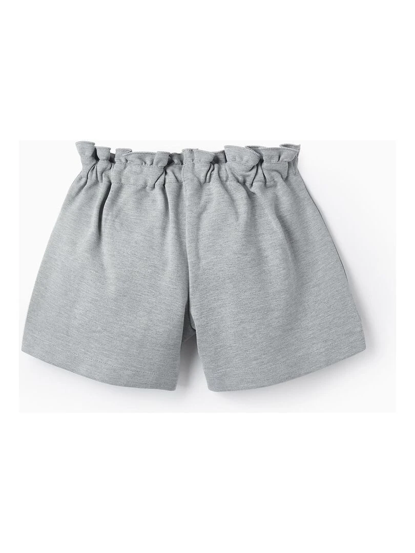 Shorts à plis pour fille ROYALS OFF DUTY Gris clair