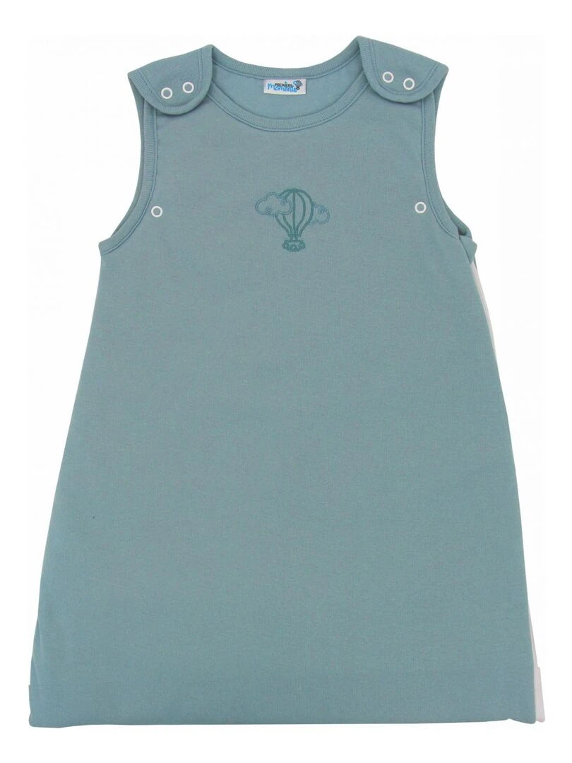 Gigoteuse Mi saison Évolutive 3 6 mois en Coton Bio Forêt   Vert forêt