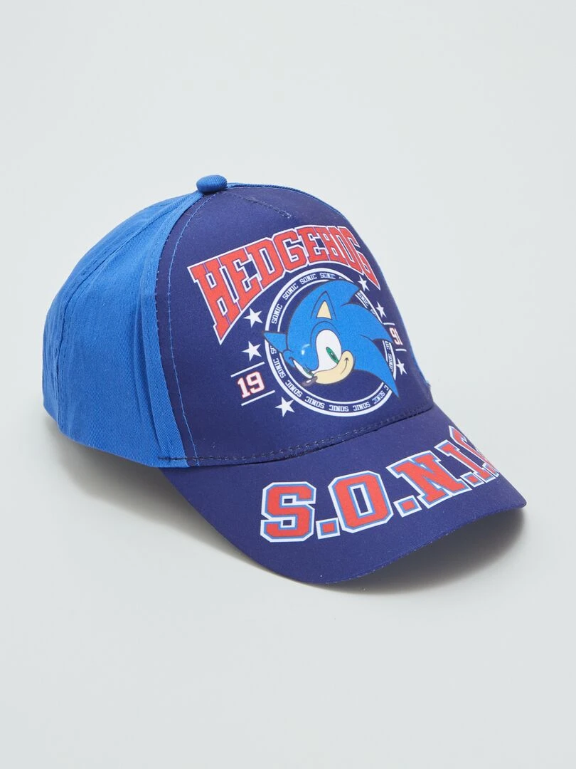 Casquette en toile 'Sonic' bleu
