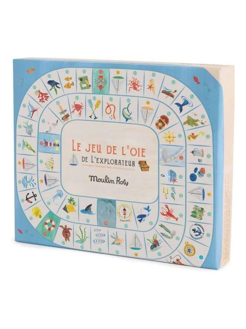 Jeu de l'oie de l'explorateur Le Jardin du Moulin N/A