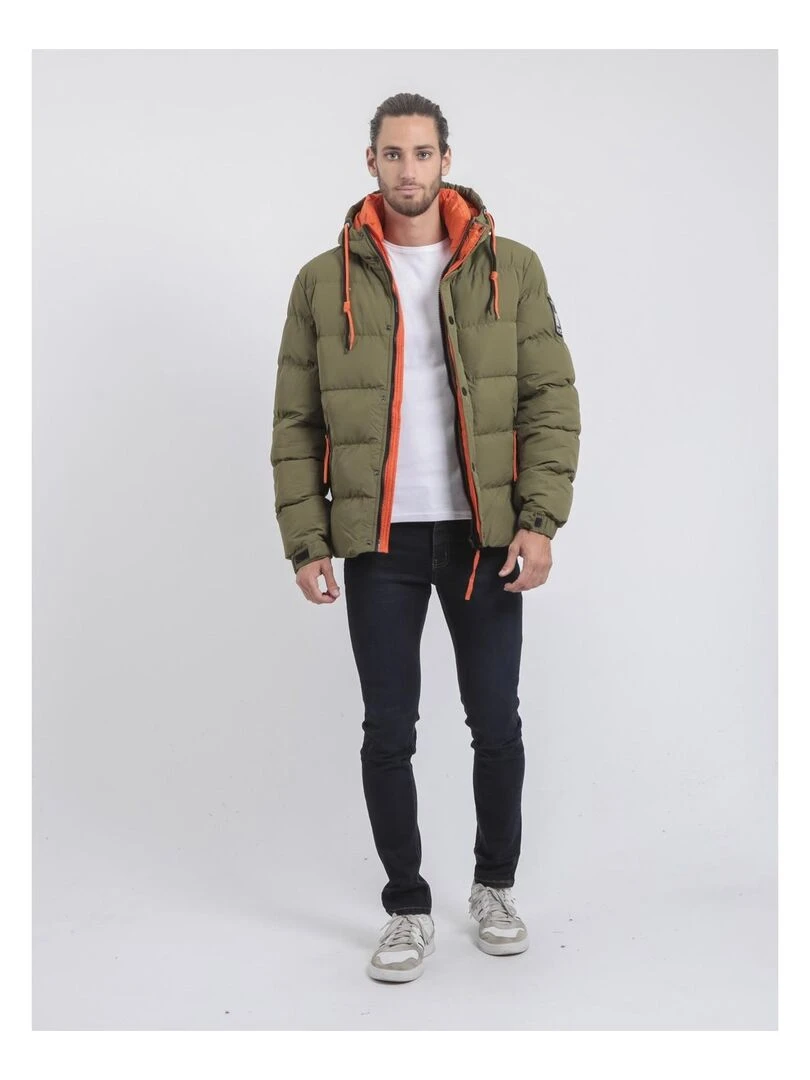 Doudoune capuche ZWAN   Kaki