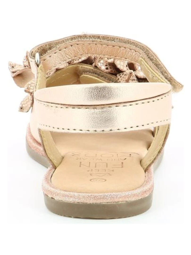 Sandales Cuir Pamina   Rose