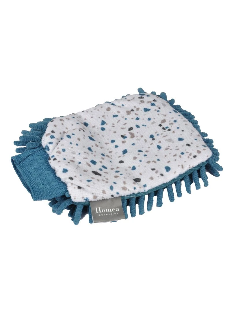 Gant chenille microfibre Terrazzio Gris