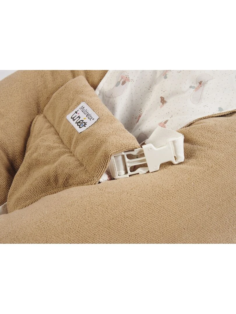 Tinéo   Coussin de maternité Multirelax éponge Noisette   Marron noisette