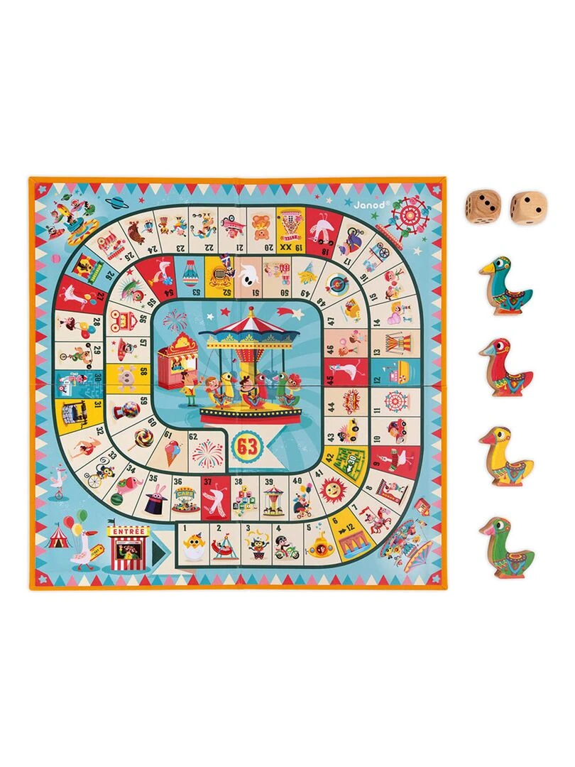 Jeu de l'oie Carrousel N/A