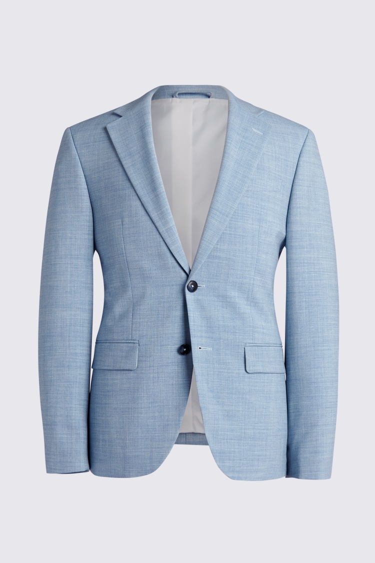 Italian Slim Fit Grey Check Jacket    Buy Online at Moss