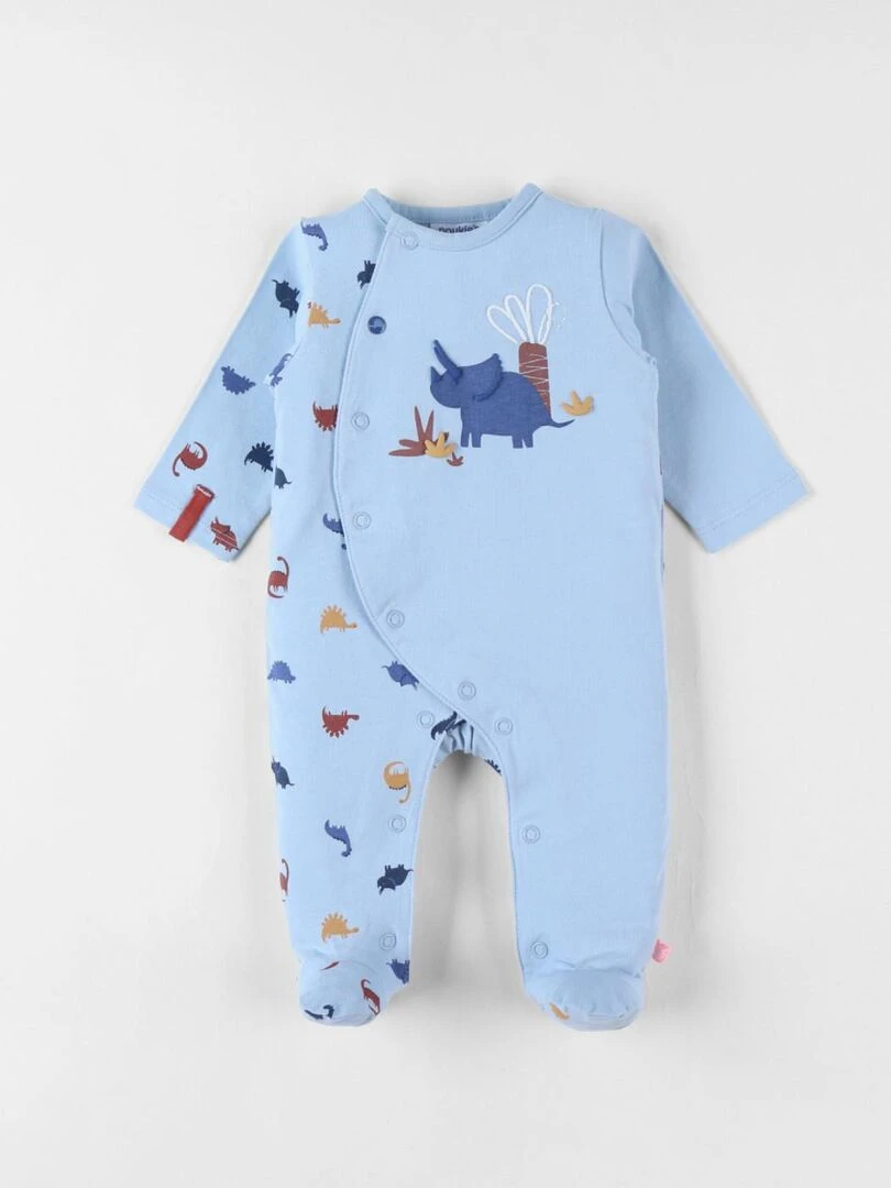 Pyjama bébé en jersey de coton Noukie's Bleu