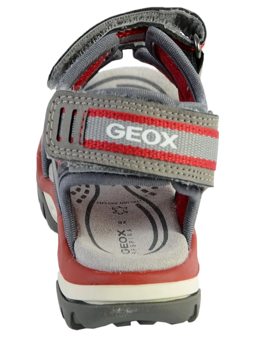 Sandales Geox EnfantGarçons J Borealis B. D  Mesh+Wax.Syn   Gris