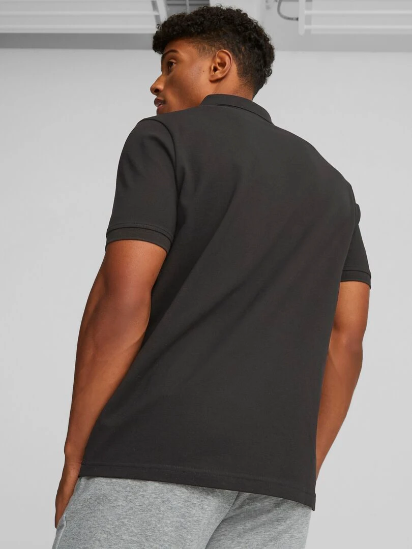 Polo 'Puma'   Noir