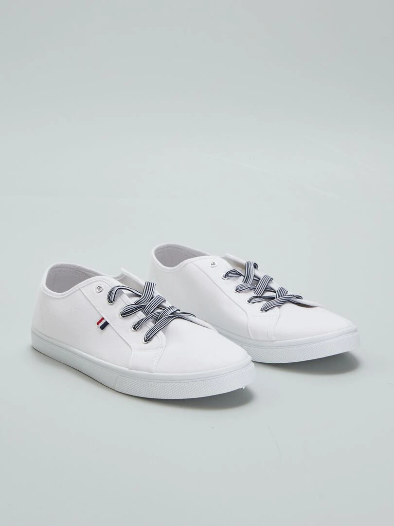 Baskets basses blanc