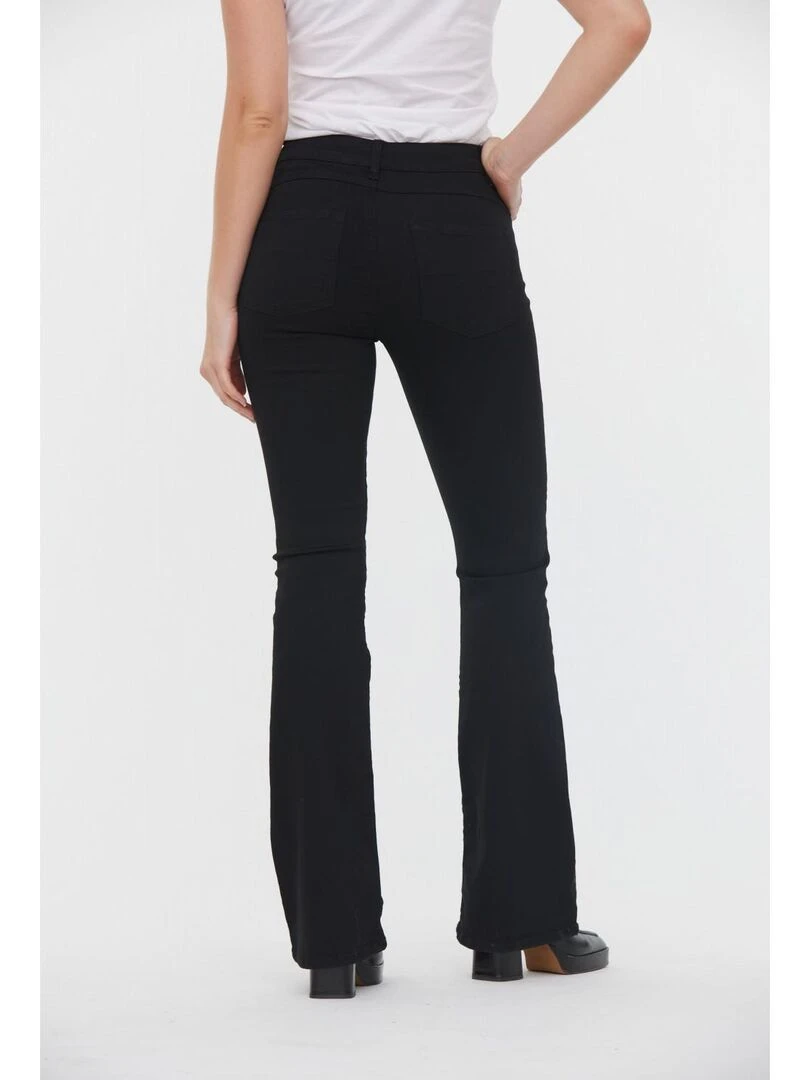 Lee Cooper   Jean coton boot cut JEDEN   Noir