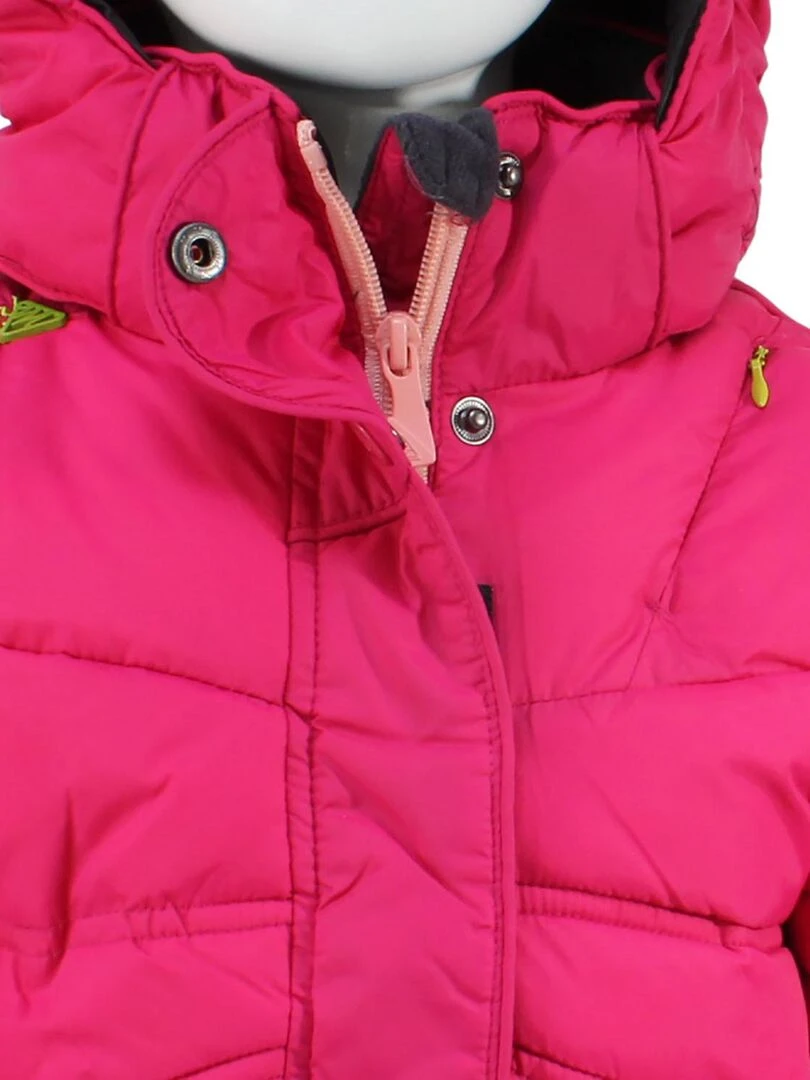Doudoune de ski fille GANECY   PEAK MOUNTAIN   Rose fushia
