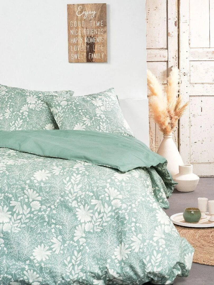 Parure de lit 'SUNSHINE ELSA' 'TODAY' Vert
