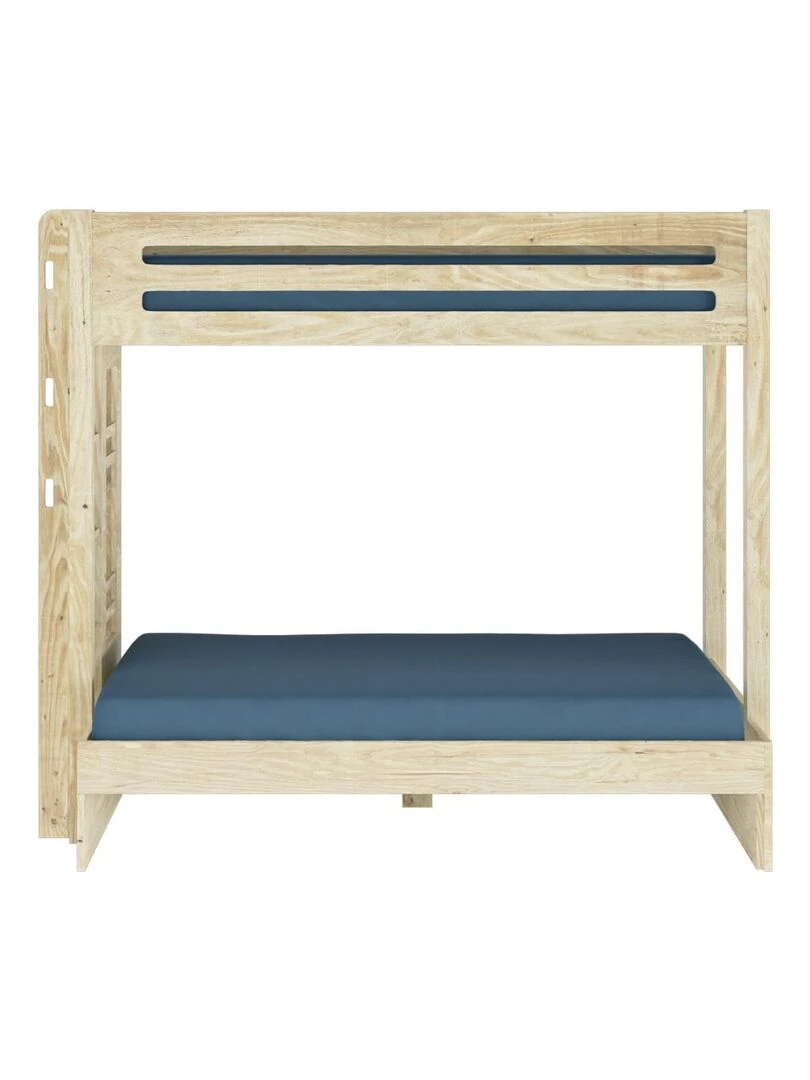 Lit superposé 3 places Isa   AKITEN RETAIL   Marron