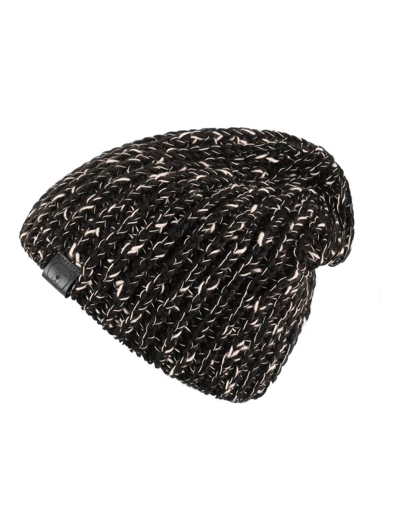 Ensemble Echarpe Bonnet Cabra   Made in UE   Noir