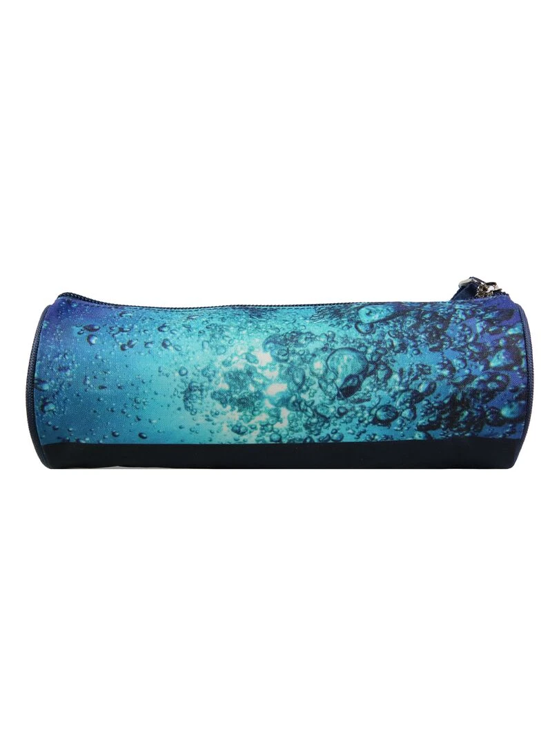 BAGTROTTER Trousse scolaire ronde Offshore Bleue Bulle   Bleu