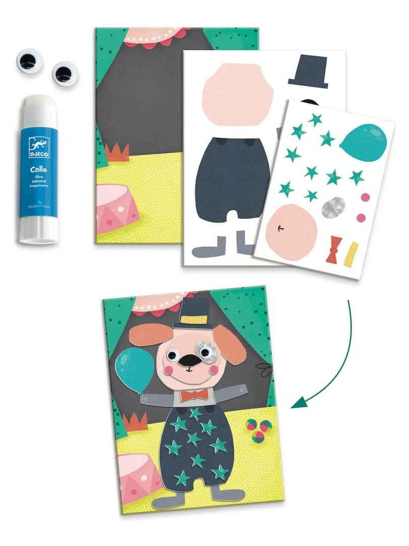 Coffret Loisirs Creatfis Les Animaux Et Leurs Maisons   N/A