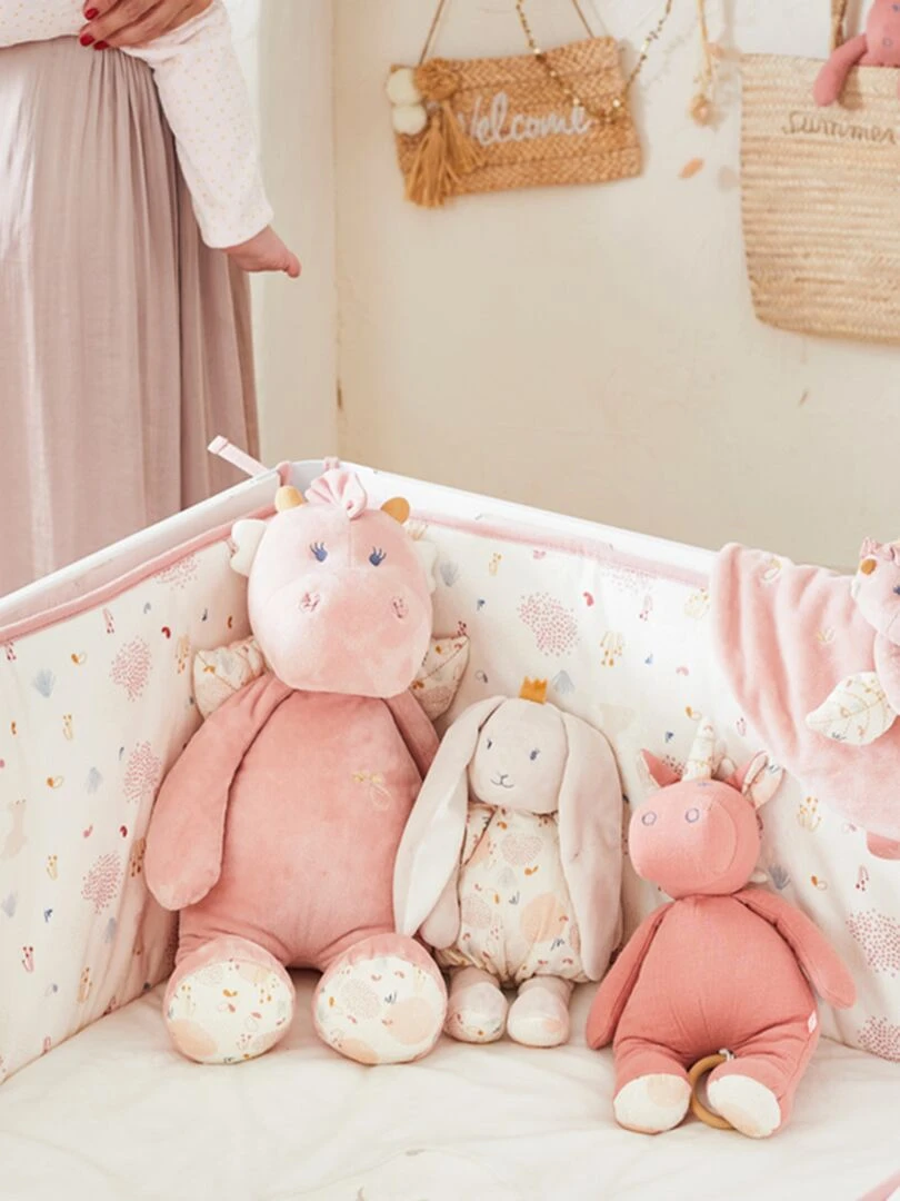 Peluche small Veloudoux Pili   Beige