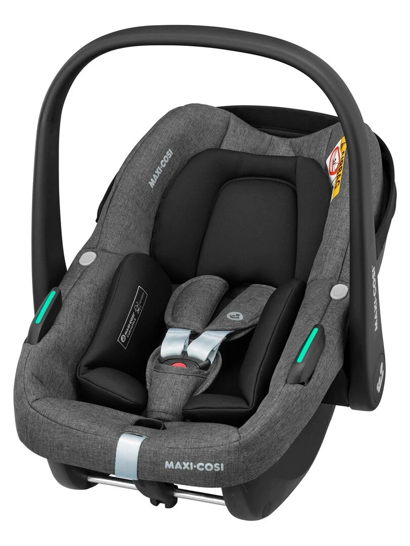 MAXI COSI Poussette 3 en 1 ZeliaS iSize Nacelle+Siège auto Cabriofix S iSize+Sac à langer   Gris Gris