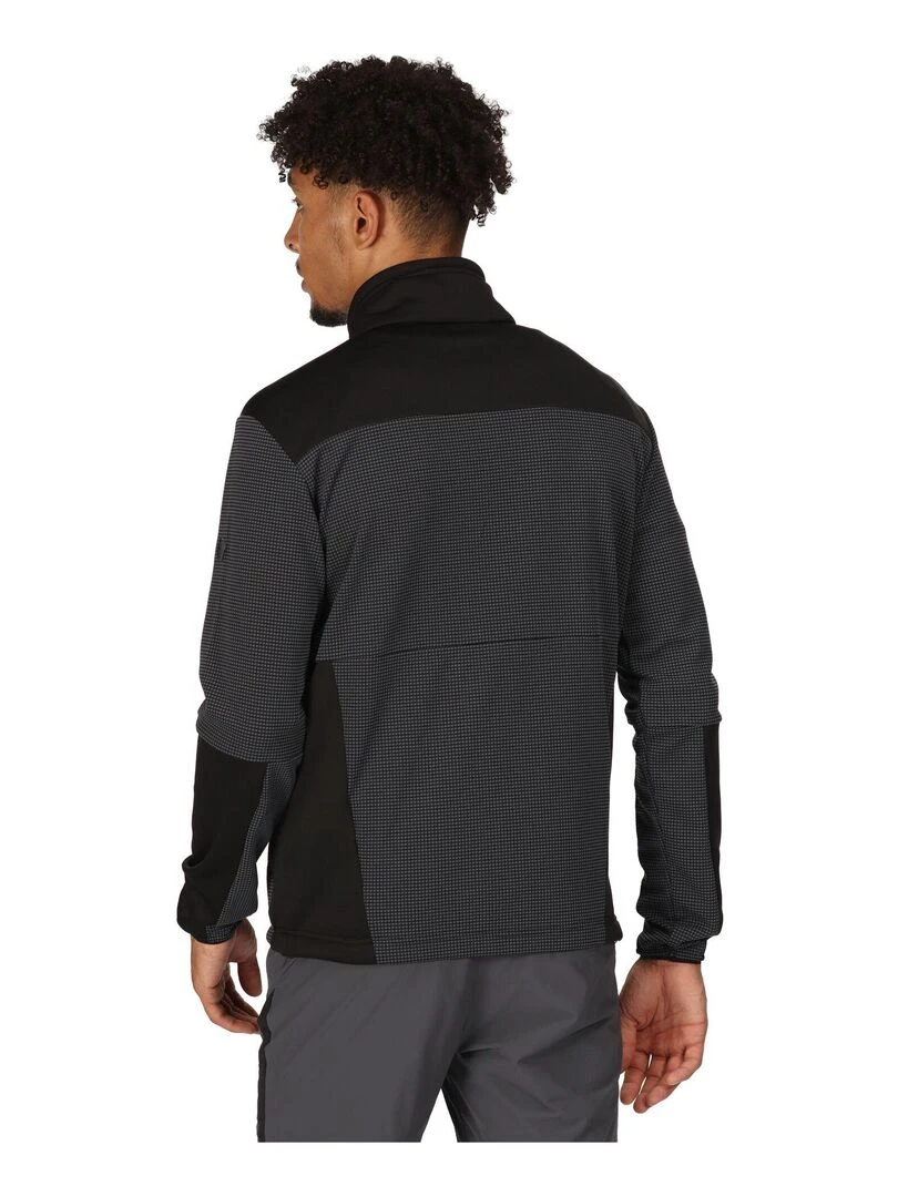 Regatta   Veste polaire HIGHTON   Gris Noir Noir