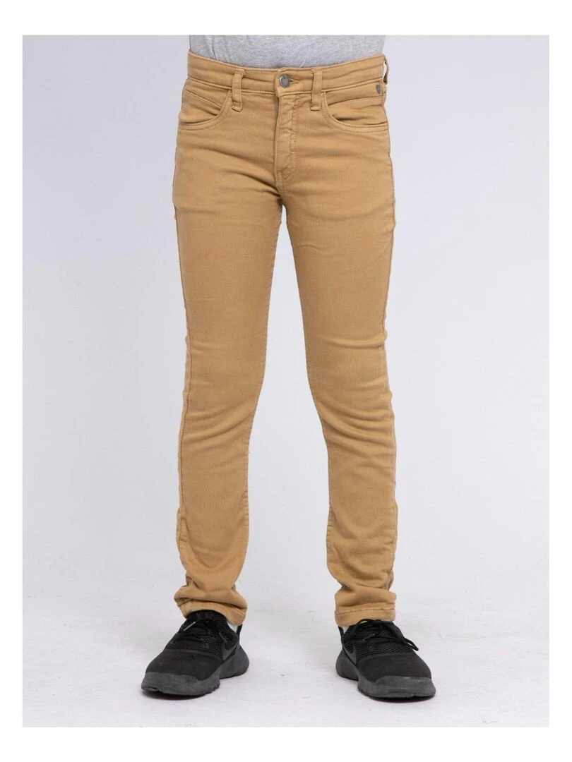 Pantalon 5 poches VAAS J Marron