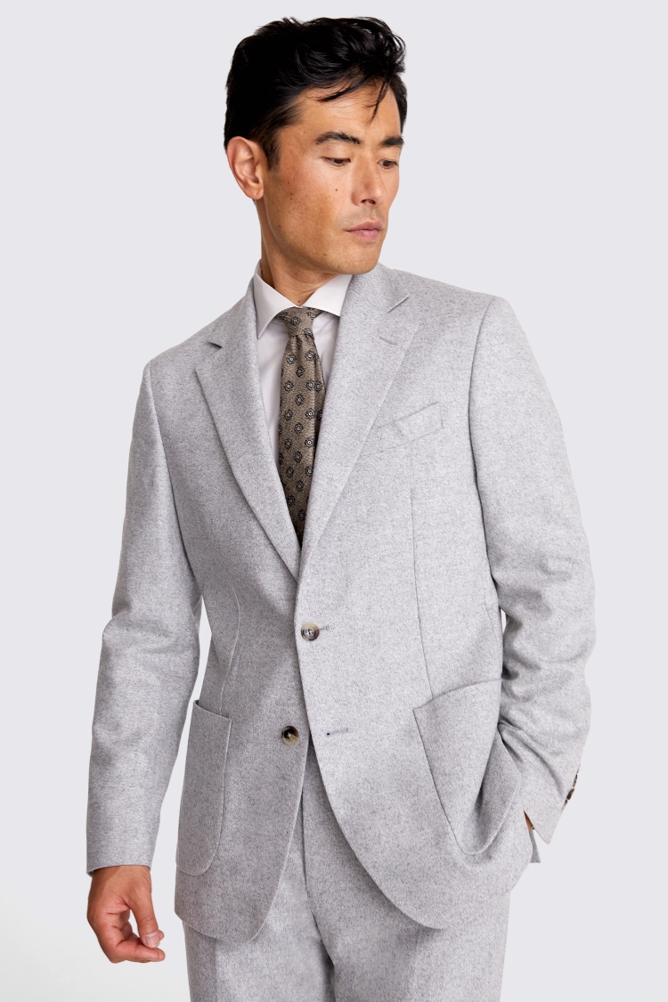 Regular Fit Grey Check Performance Jacket     Buy Online at Moss