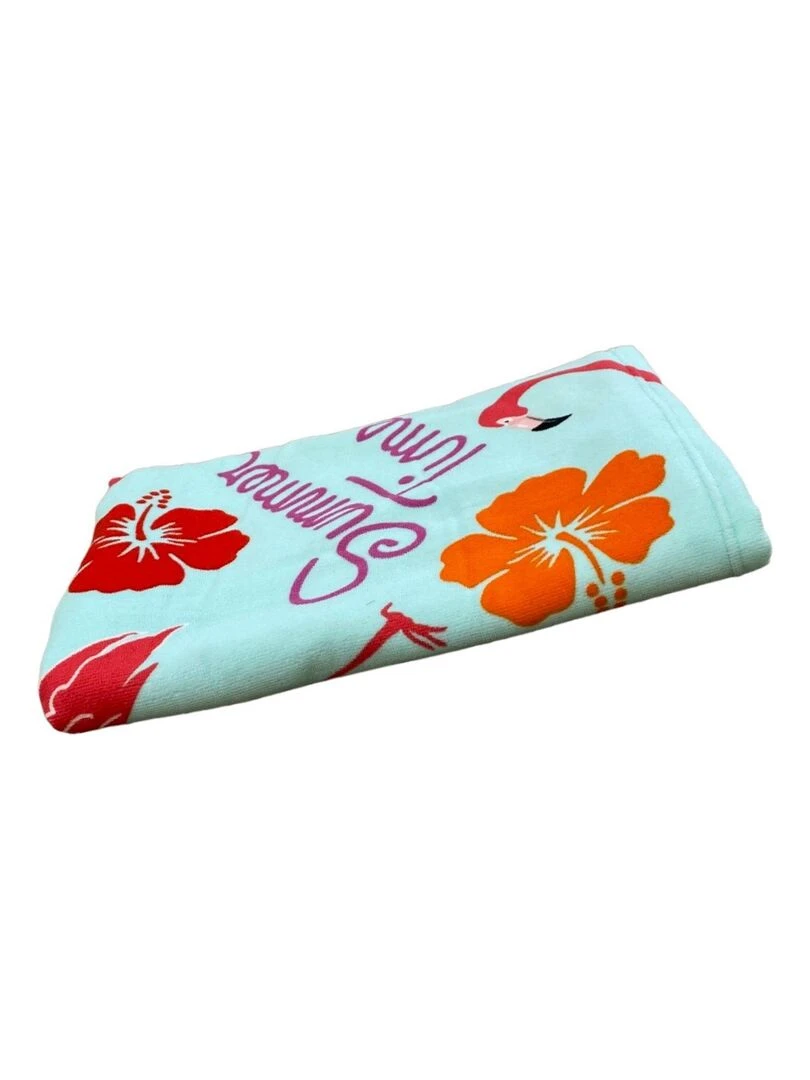 Serviette de plage microfibre Kamarina 90x170 250g/m²   Rose