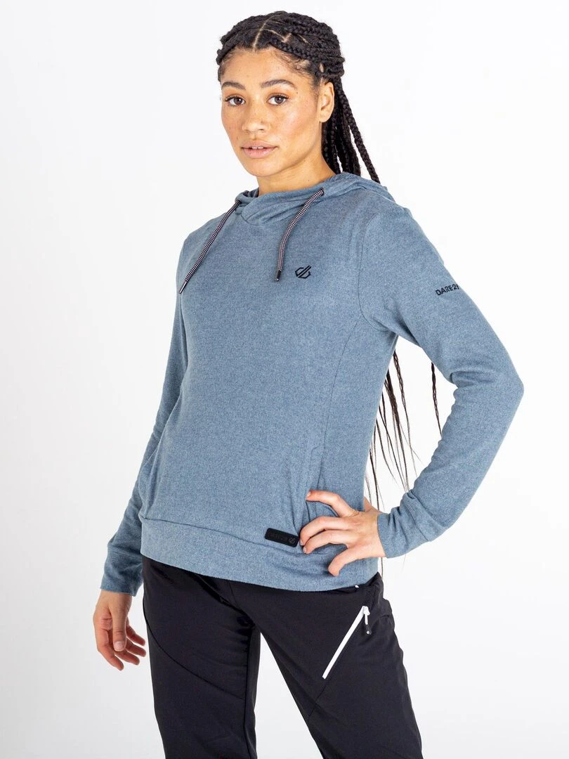 Dare 2B   Sweat à capuche OUT & OUT   Bleu Gris