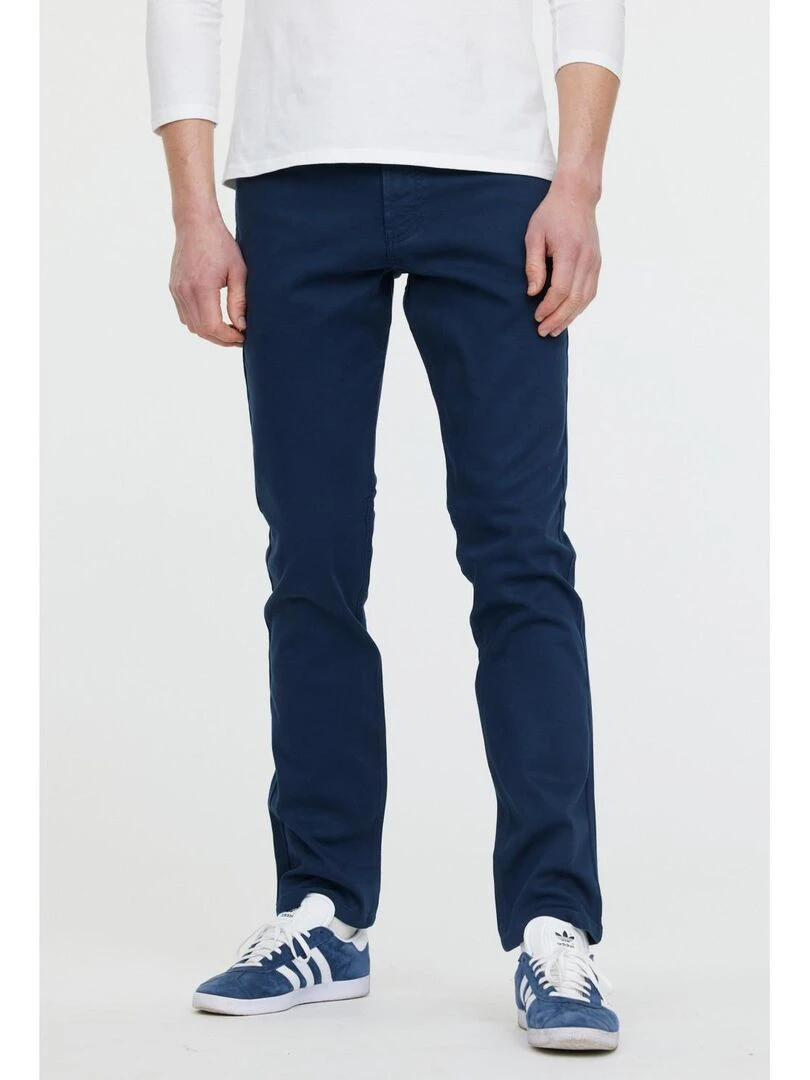 Lee Cooper Pantalon coton straight LC126ZP Bleu marine
