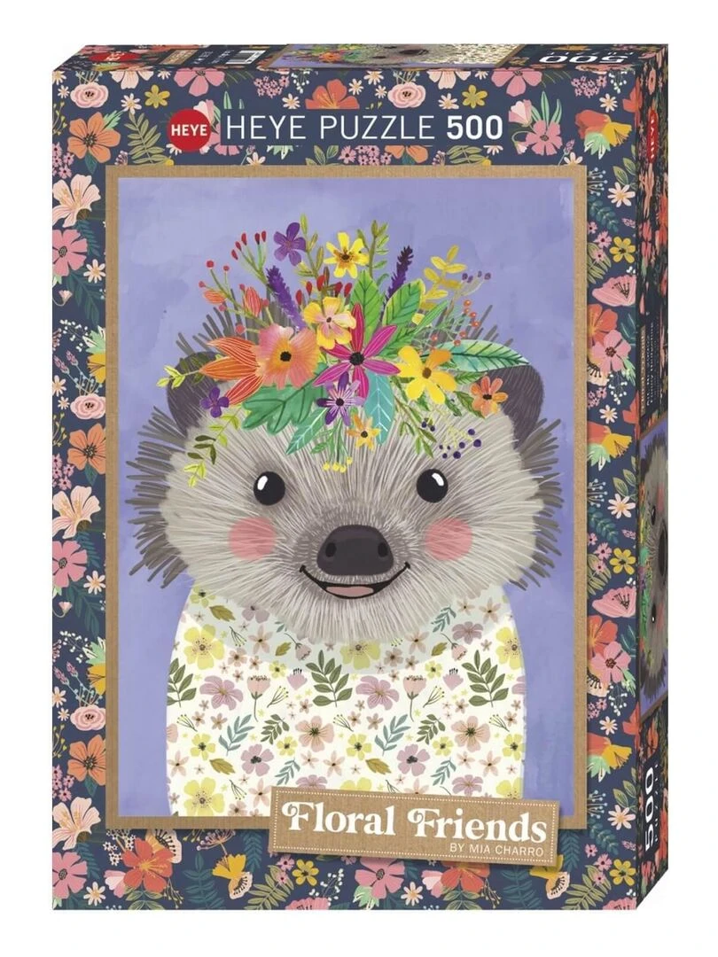 Puzzle 500 pièces : Hérisson Drôle N/A