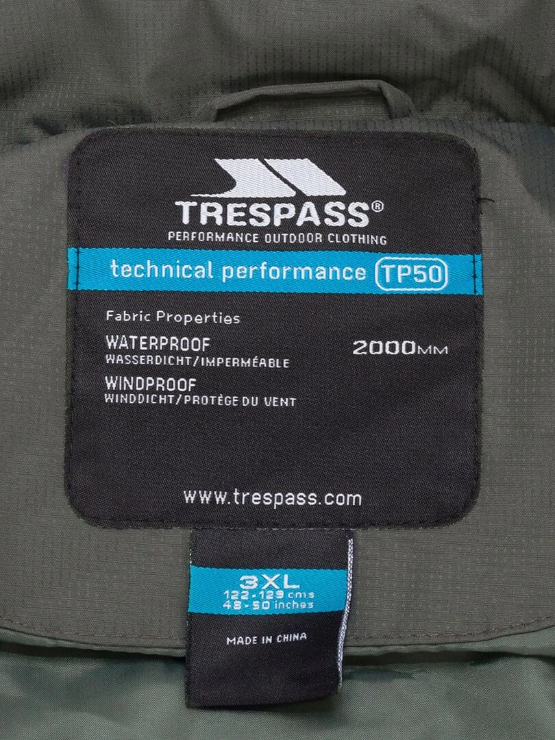 Trespass   Doudoune sans manches CLASP   Vert foncé