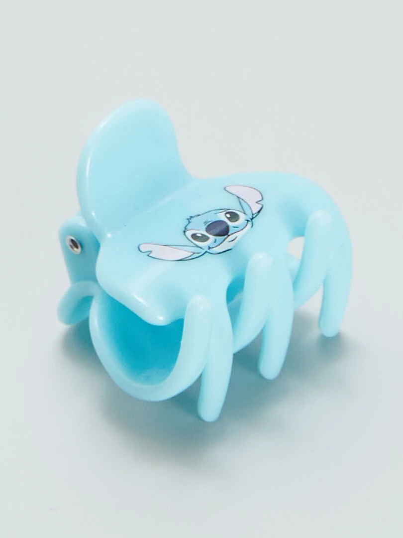 Lot de 3 pinces crabe 'Stitch'   Bleu/violet