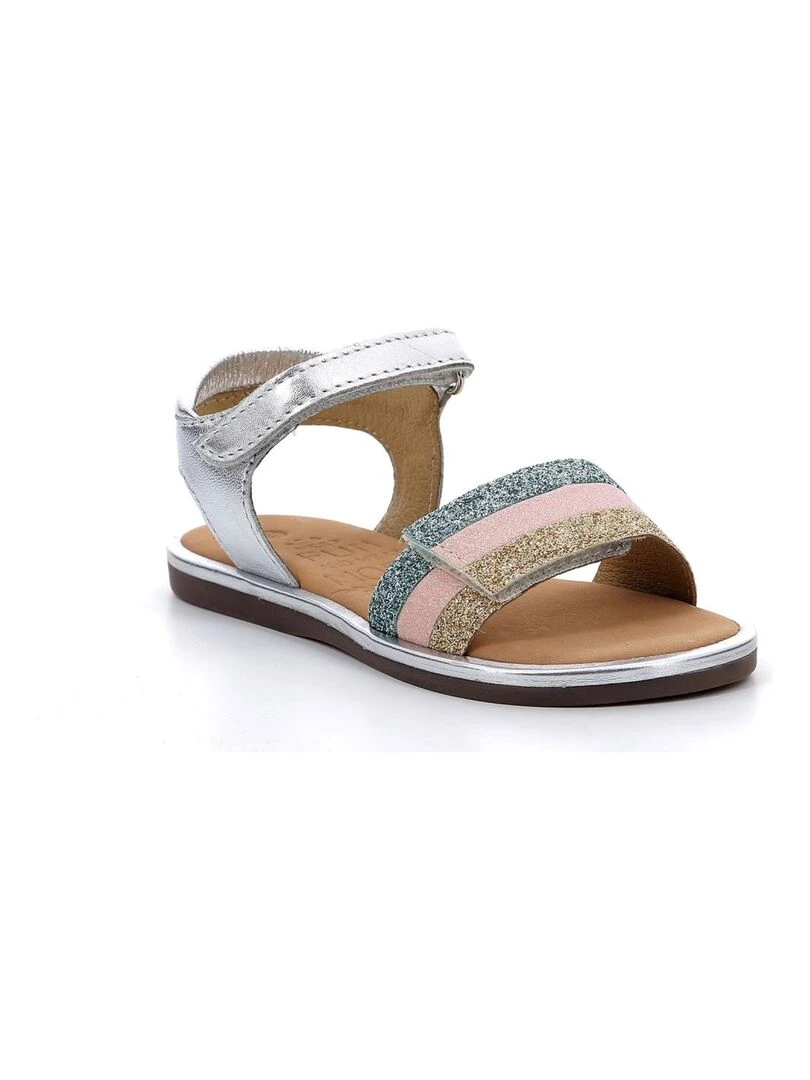 Sandales Cuir Paganisa Argent