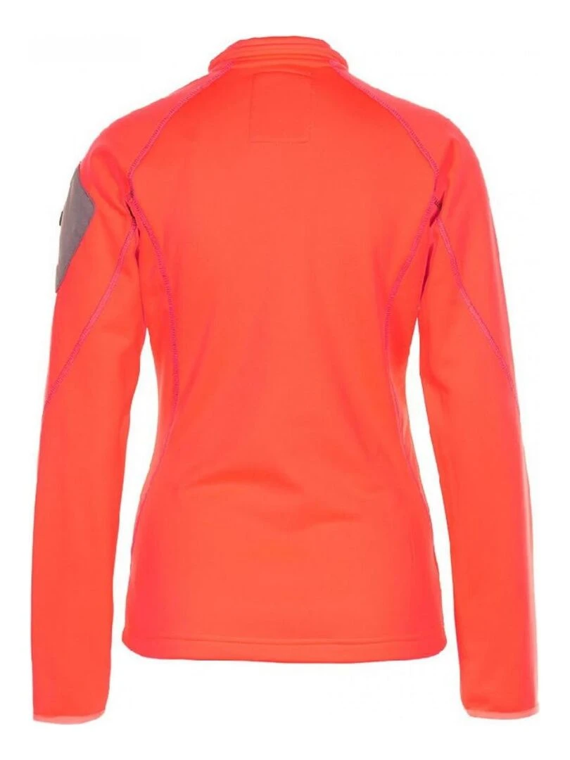Sweat polarshell femme ACERUN Orange