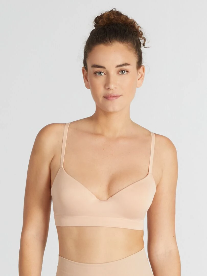 Soutien gorge effet push up Rose