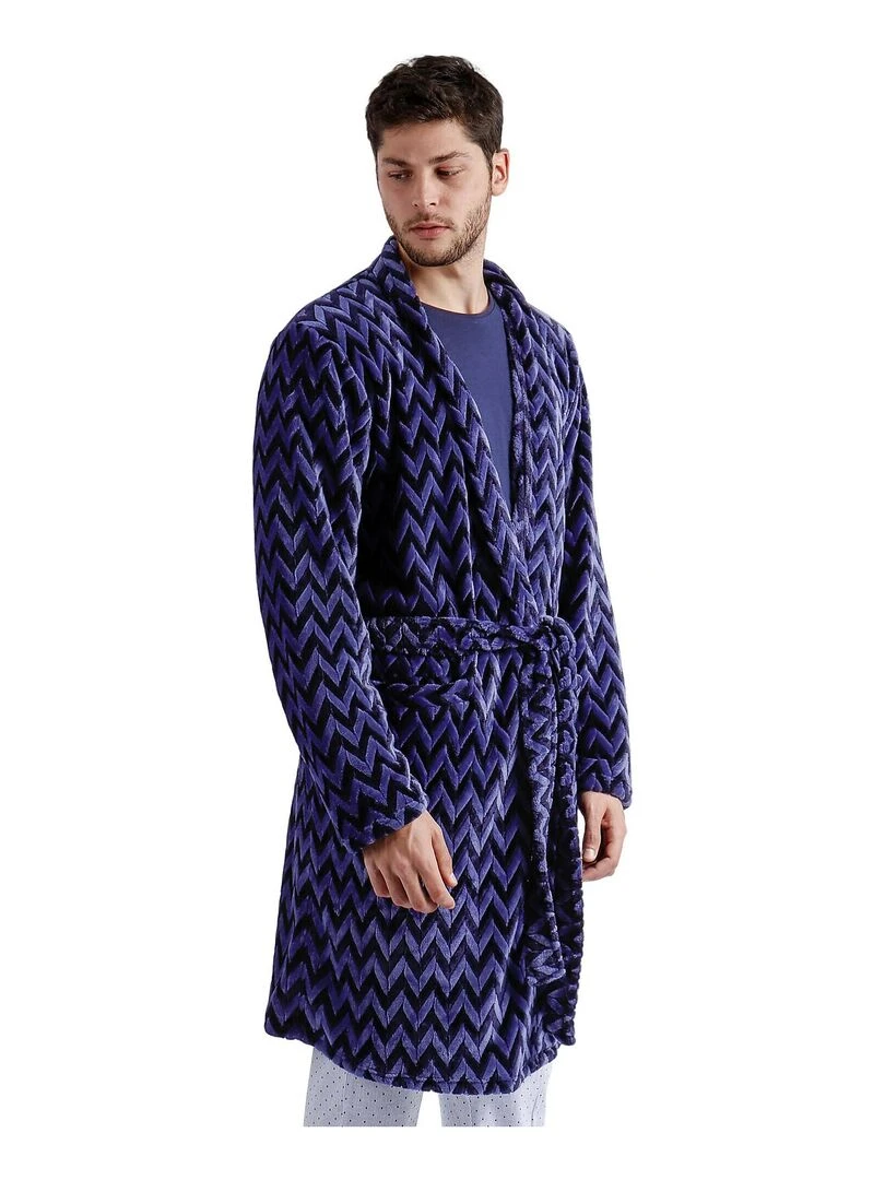 Robe de chambre Arrows   Bleu