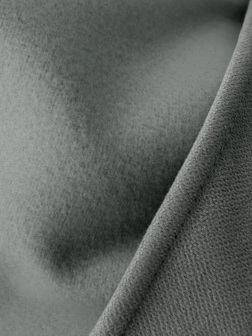 Rideau thermique doublé   Gris clair