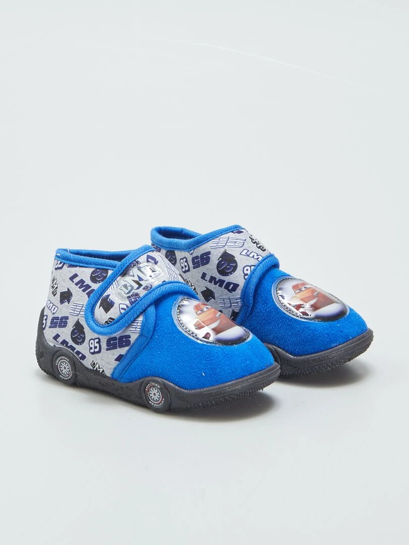 Chaussons à scratch 'Cars' bleu