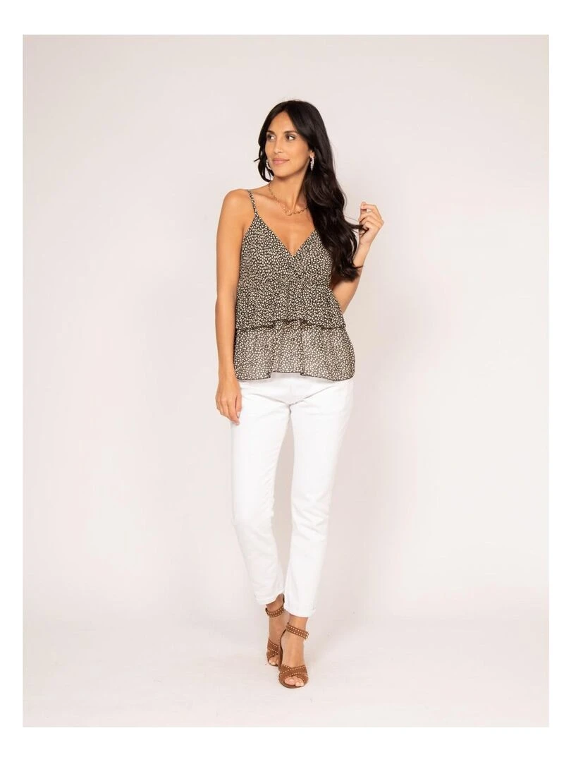 Top motifs FOSTINE   Noir