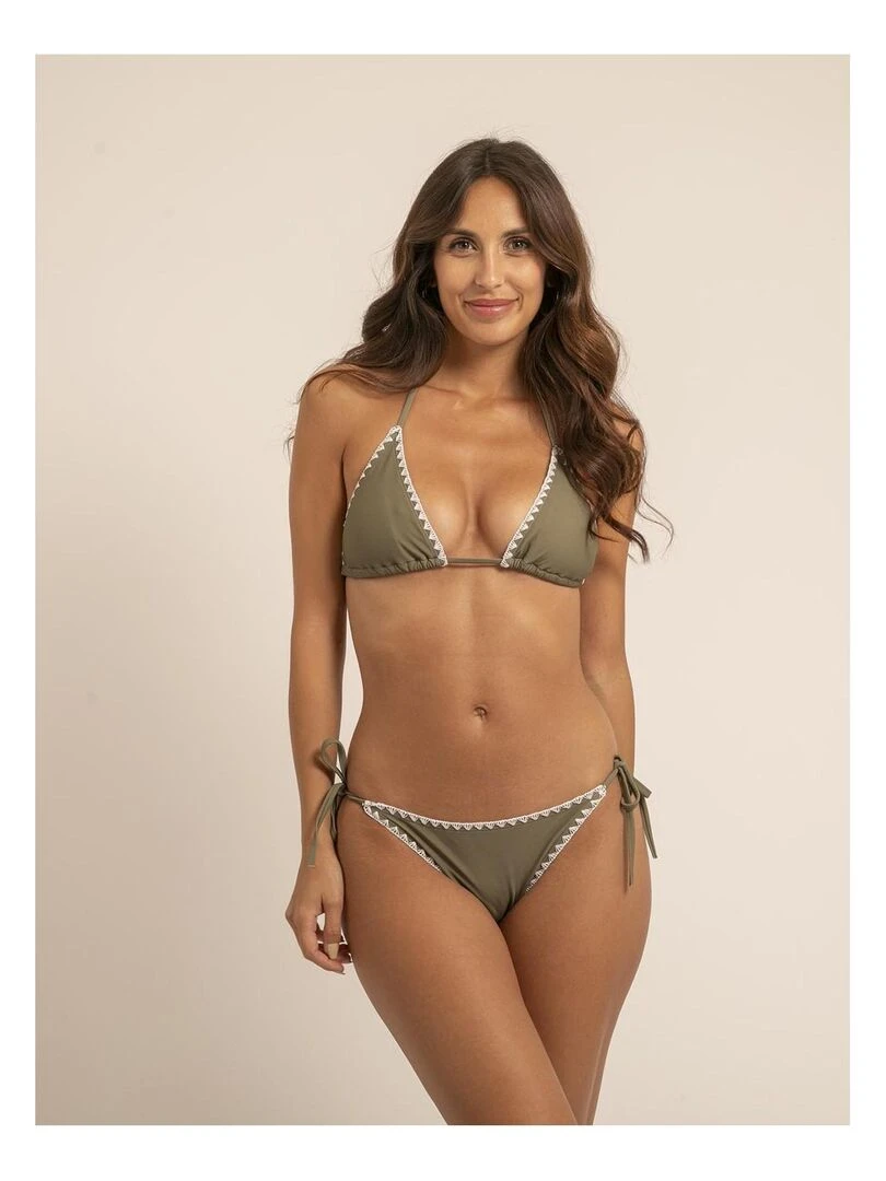 Maillot 2 pièces GORICA Kaki