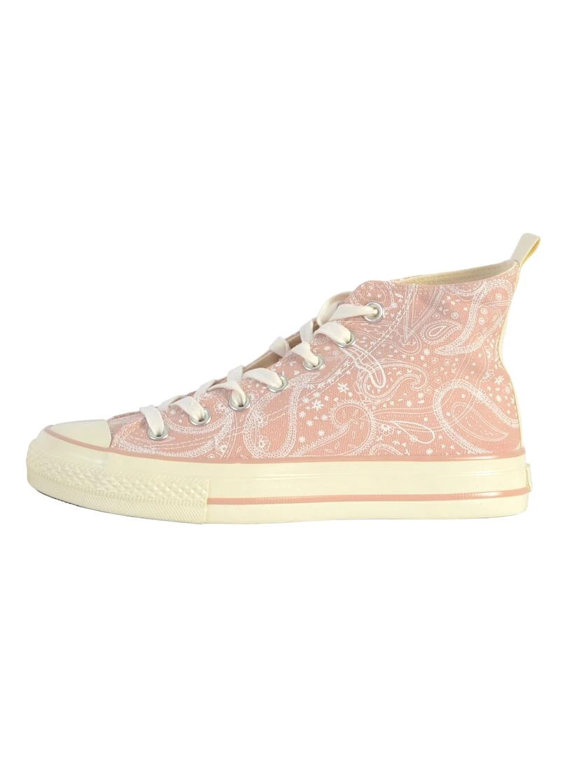 Basket à Lacets Victoria Beige